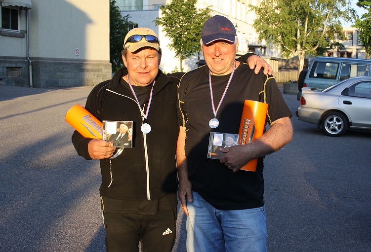 Roger Johansen og Ståle Baksetersveen på en god andreplass